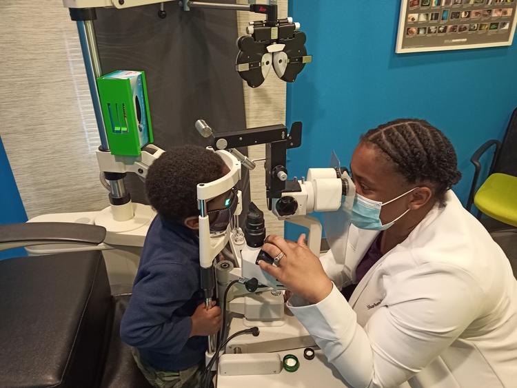 Pediatric kids infants eye exams